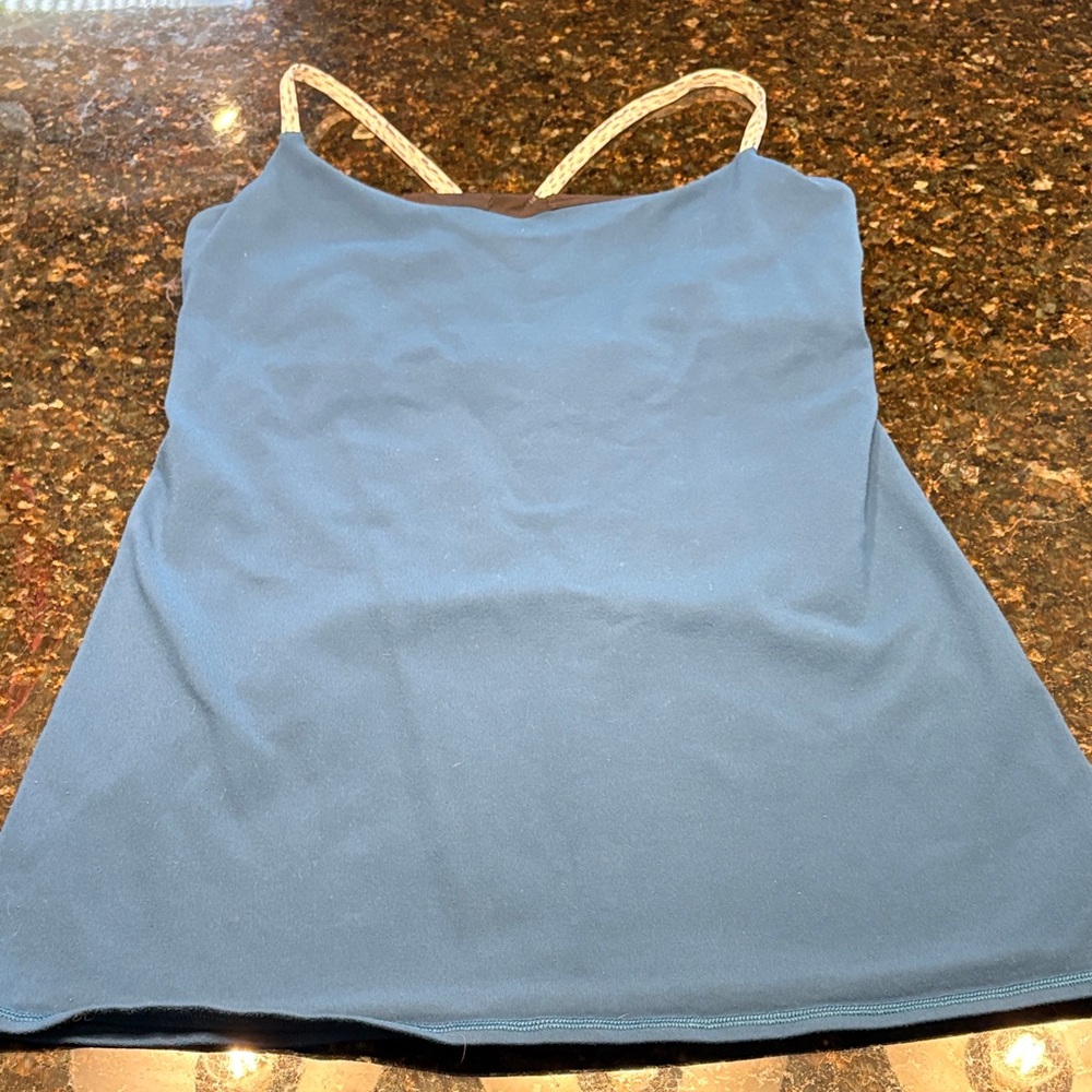 Lululemon Athletica Blue Tank Top